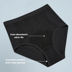 Culotte absorbante lavable taille haute